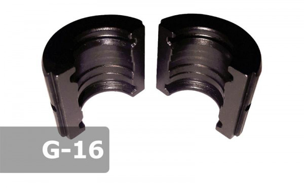 NTA Pressbacke G16 G-Kontur für 16mm, Pressbackeneinsatz f. HPZ, HPZH, WUP ogw.