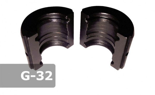 NTA Pressbacke G32 G-Kontur für 32mm, Pressbackeneinsatz f. HPZ, HPZH, WUP ogw.