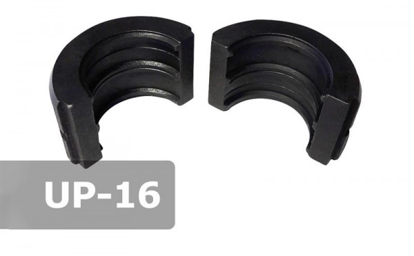 NTA Pressbacke UP16 UP-Kontur für 16mm, Pressbackeneinsatz f. HPZ, HPZH, WUP ogw